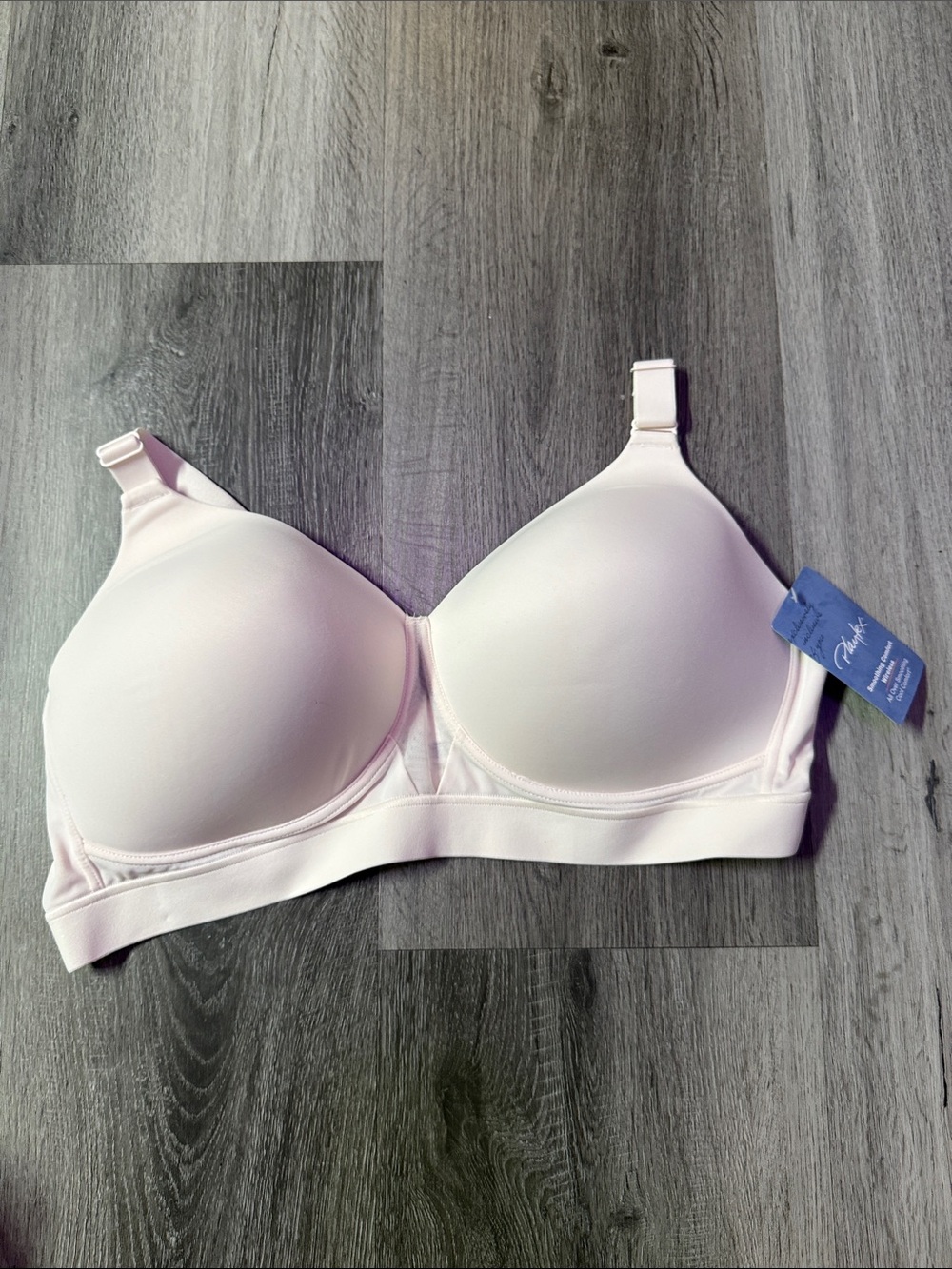 Playtex Light Pink Smooth Molded Wireless Support Bra